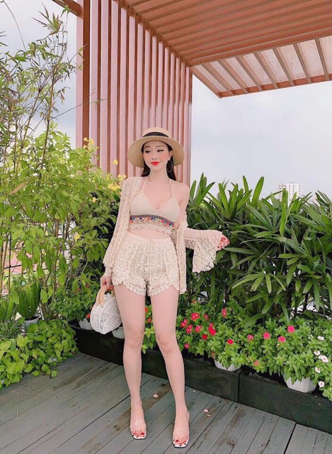 SET BA MÓN BIKINI REN (KÈM HÌNH THẬT)