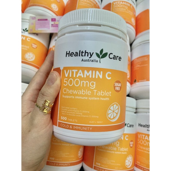 Healthy Care Vitamin C 500mg Chewable 500 viên