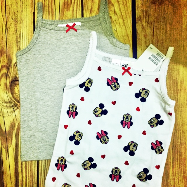 Set 2 áo hai dây Mickey HM new