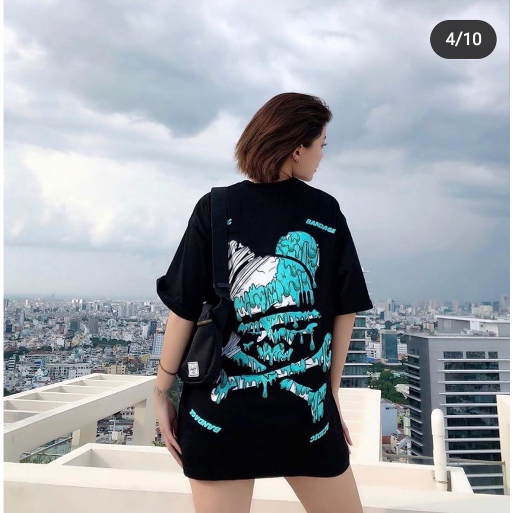 Áo Thun ACIPIC nam nữ unisex from rộng cao cấp bền màu 1Kenz