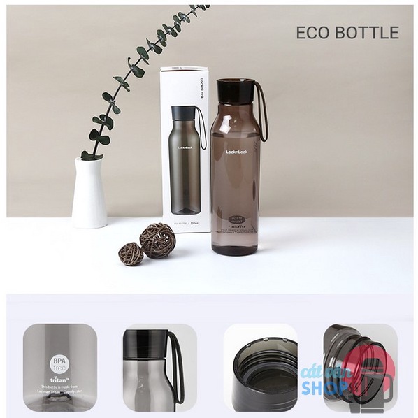 Bình nước nhựa tritan Lock&Lock Eco Bottle dung tích 750ml ABF664