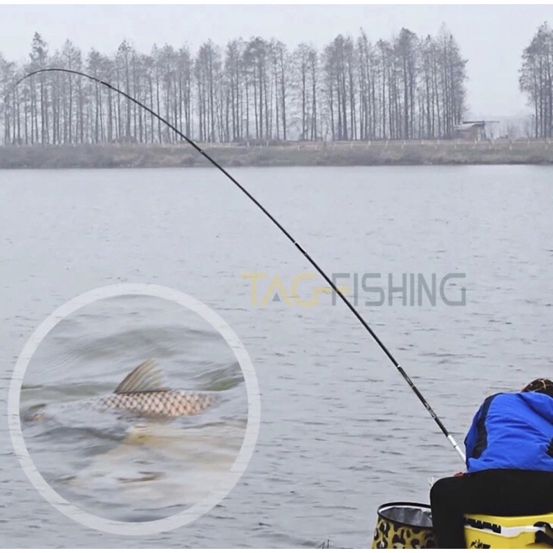 Cân câu tay Đại Hắc Ngư 28i tặng 1 ngọn phụ và hỗ trợ bảo hành 2 lóng trong 1 năm