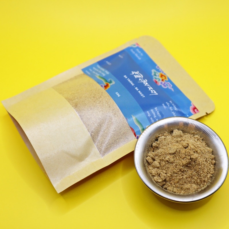 Bột ba trắng ba ngọt - nguyên liệu làm bánh torma, hương cúng sur,…