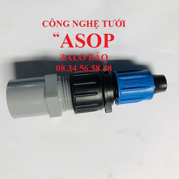 20 Nối ren trong 27mm gắn ống pe 16mm