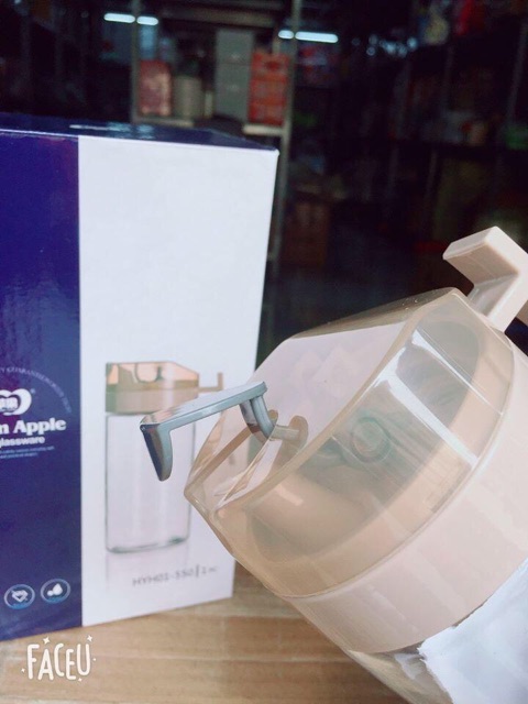 BÌNH RÓT DẦU THUỶ TINH 500ml