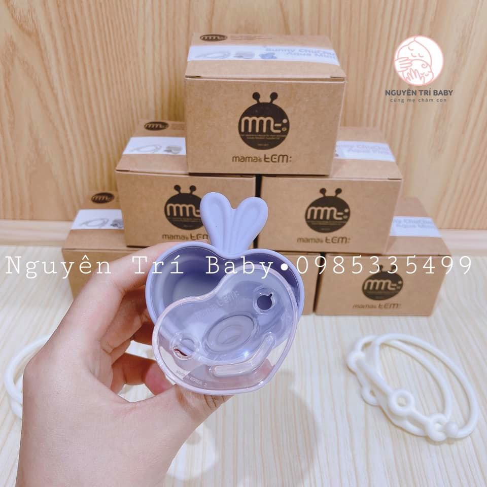 Ti giả Bunny Chuchu Mamastem 0-18m Hàn Quốc (có hộp đựng + dây đeo silicon)