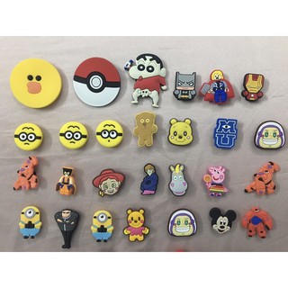 [Combo 5] Jibbitz / stickers 2d gắn dép Crocs