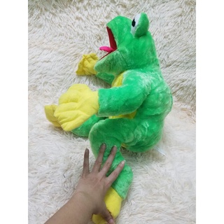 gấu bông con ếch xanh độc đáo to 75cm