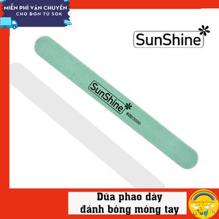 Dũa phao dày 2 mặt đánh bóng móng tay chuyên nghiệp SUNSHINE