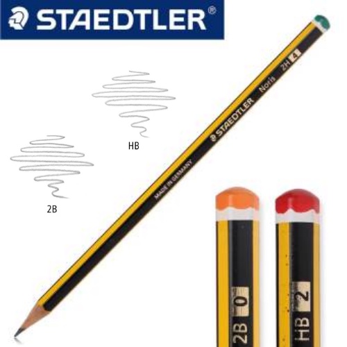 Bút chì gỗ Đức STAEDTLER Noris 2B/HB