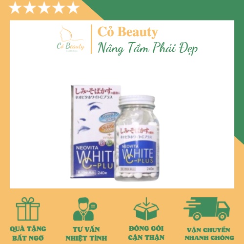 Viên uống trắng da, mờ thâm nám Vita White Plus 240 viên Nhật Bản