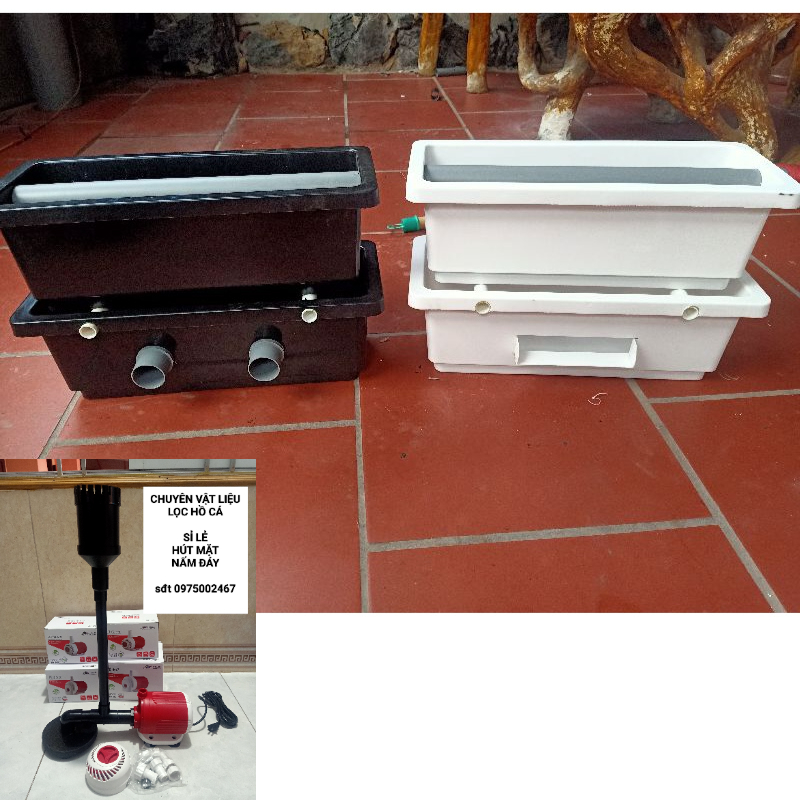 Baki lọc hồ koi, bể cá kt 1 khay 68 x 25 x 18cm