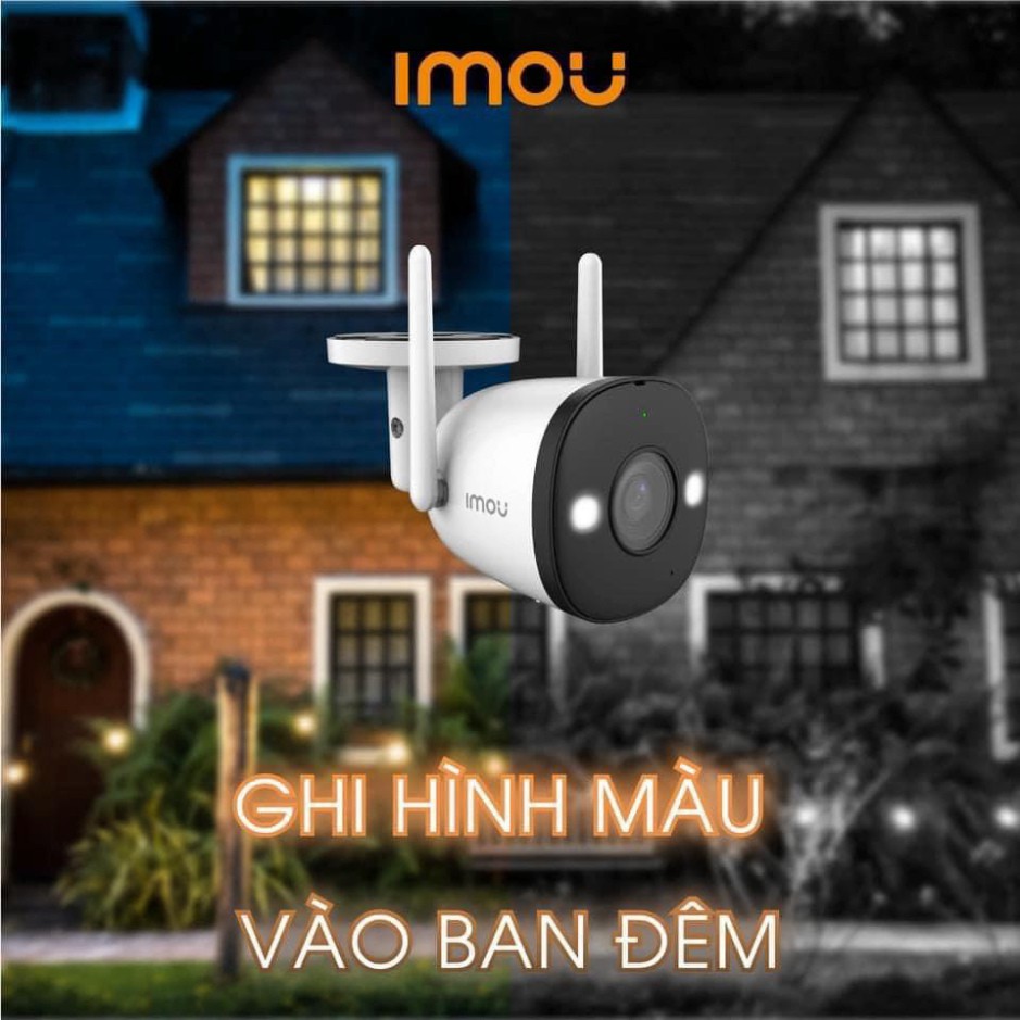 Camera Wifi Ngoài Trời IMOU IPC-F22FP 1080P Có Màu Ban Đêm - Shop Phố Digital