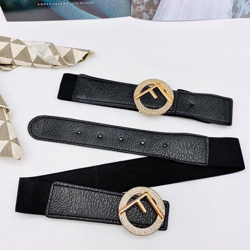 Đai váy bản 4cm xinh F đá