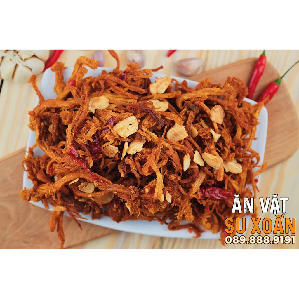 Khô heo cháy tỏi ớt Ăn Vặt Su Xoắn | BigBuy360 - bigbuy360.vn