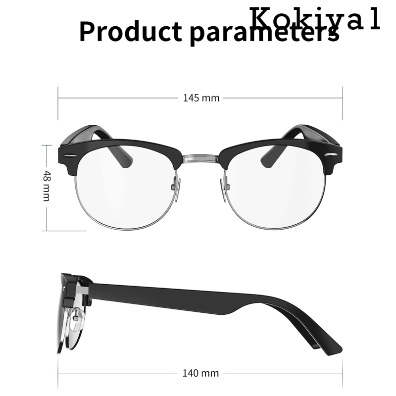[HOT]Smart Glasses Wireless Sunglasses Headphone Anti-Blue Light Open Ear Speaker