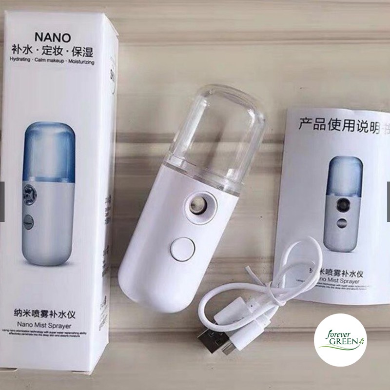 Máy Phun Sương Xông Hơi Mặt NaNo Mini Cầm Tay Hỗ Trợ Dưỡng Da Cấp Nước Tối Đa - Loại 1 mã 929 | BigBuy360 - bigbuy360.vn