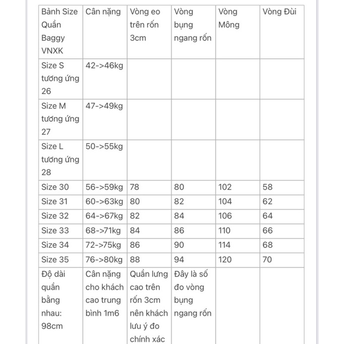 FREESHIPQuần Jeans Suông Lưng Thun Bigsize Quần Baggy Lưng Thun size lớn 30 đến 35 Ms 71 và 127