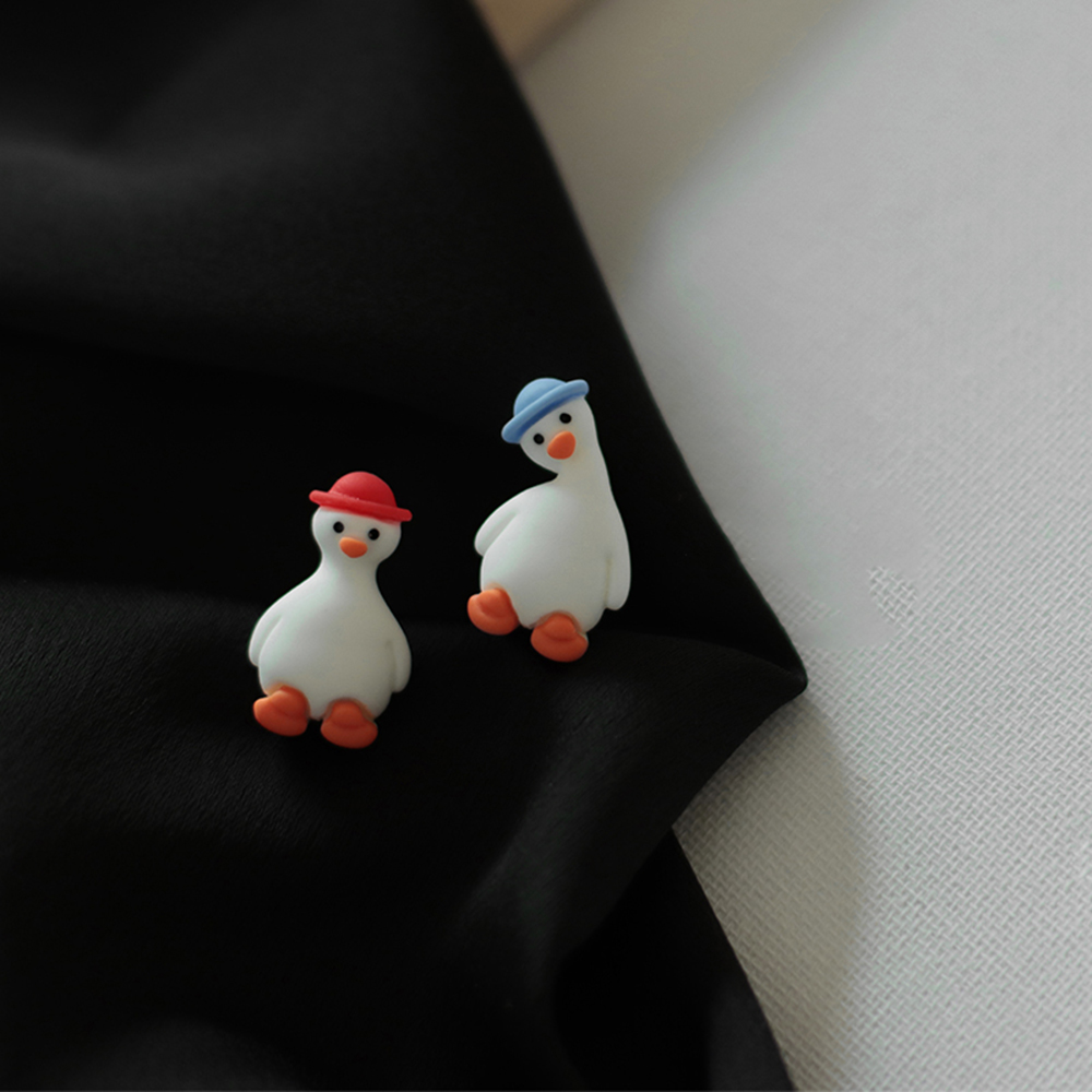 Bông Tai Hình Chú Vịt Ngộ Nghĩnh Đáng Yêu