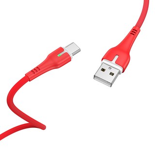 Cáp sạc iPhone / Micro / TypeC HOCO X45 2.4A có đèn LED