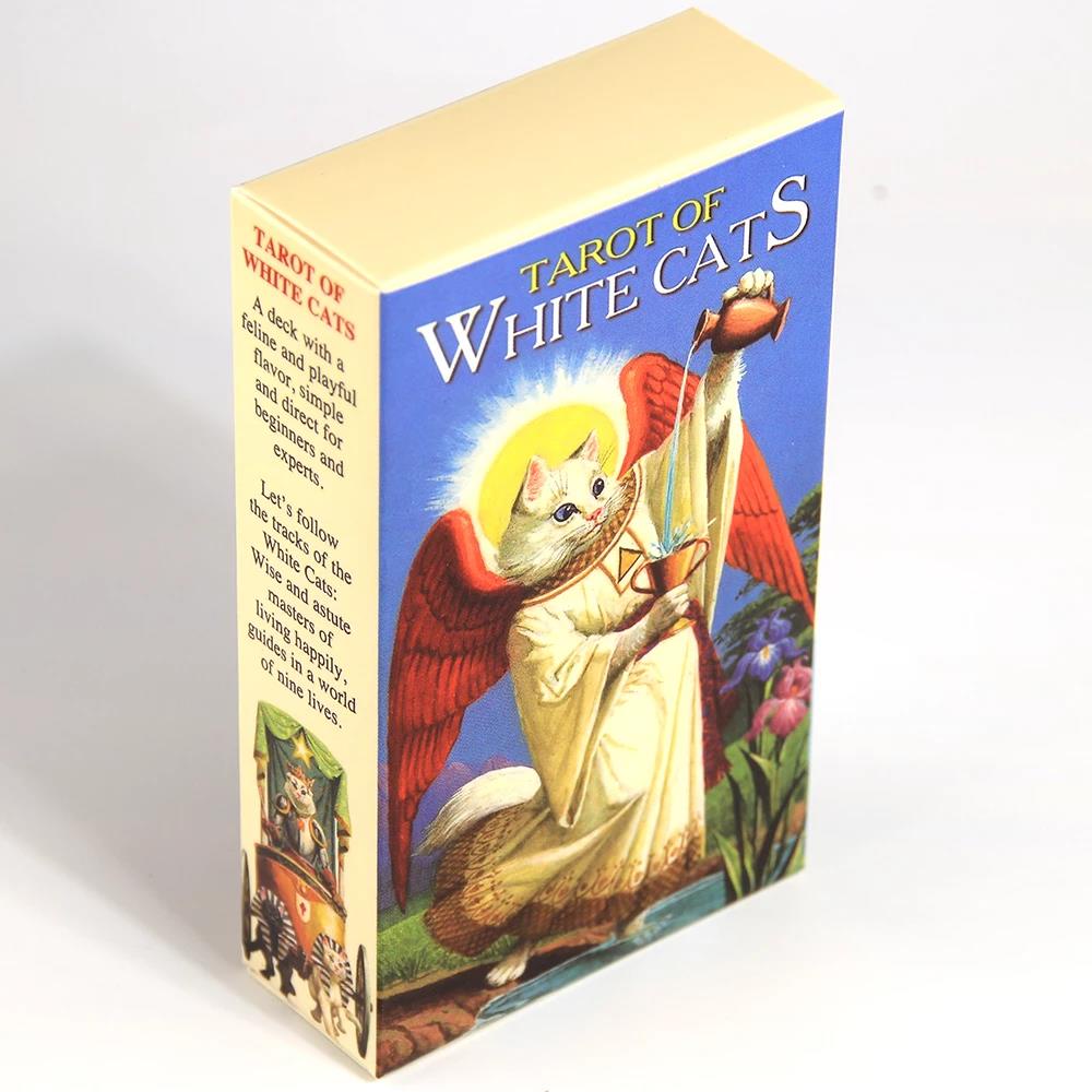 78 Sheets Tarot of White Cats