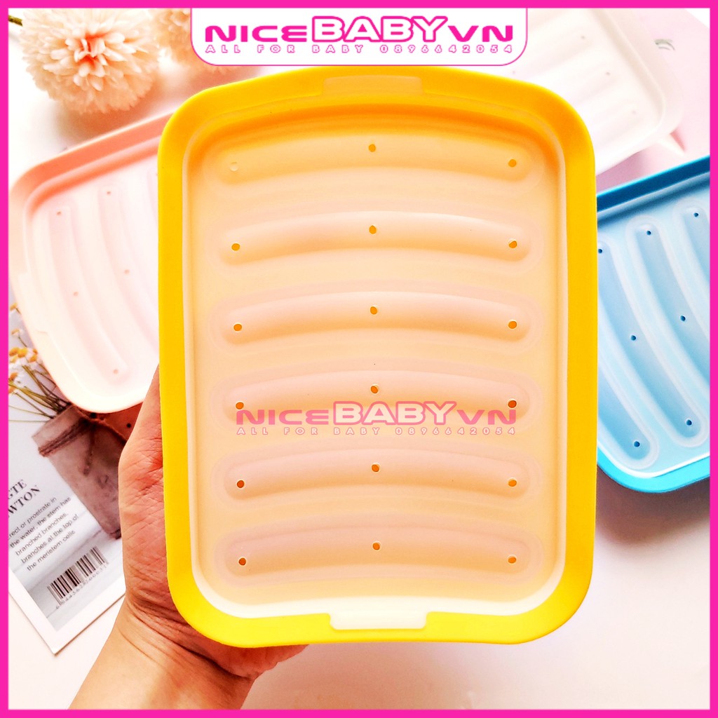 Khuôn Silicon Làm Xúc Xích Lạp Xưởng Nem Chả Cho Bé Ăn Dặm NiceBabyVn