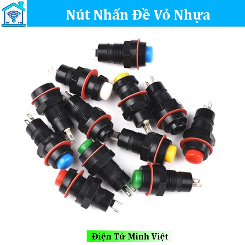 Nút Nhấn Đề Vỏ Nhựa Nhấn Nhả