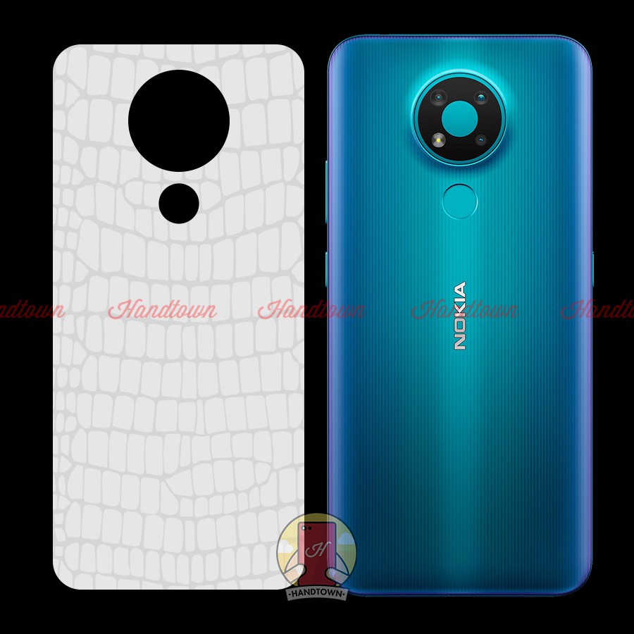 Dán PPF Mặt Lưng Nokia 3.4 nokia3.4 Kính Cường Lực Dẻo Vân Cá Sấu / Hiệu Ứng Cầu Vồng / Trong Suốt Chống Trầy Xước