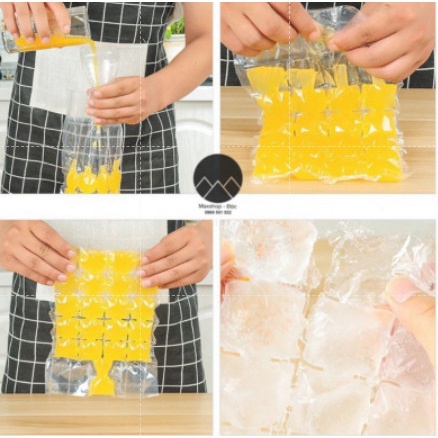 Túi làm đá viên 10 túi 5k