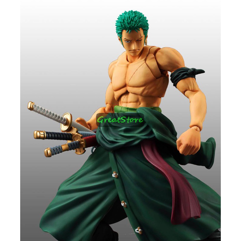 ( CHẤT, HÀNG CÓ SẴN ) MÔ HÌNH NHÂN VẬT ONE PIECE FIGMA ZORO MẪU 1