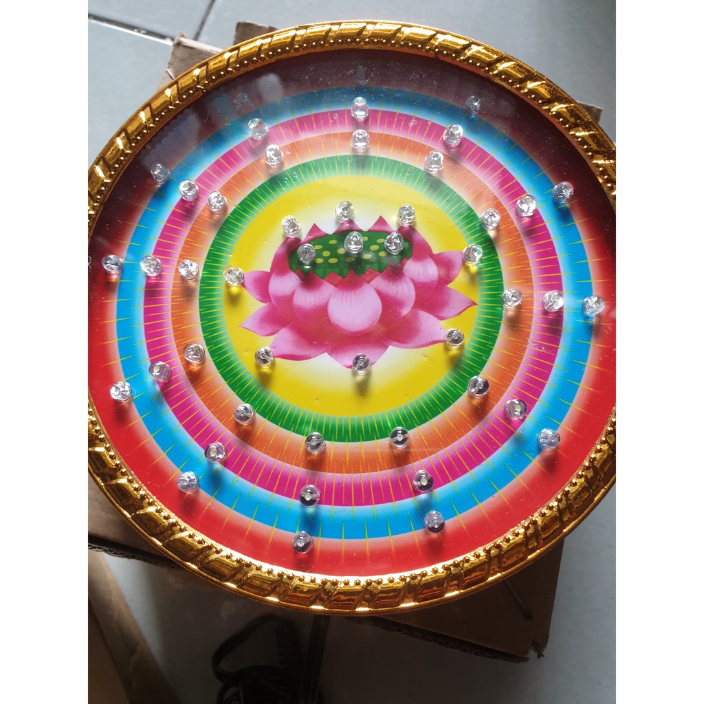 Đèn hào quang hoa sen 22cm và 25cm