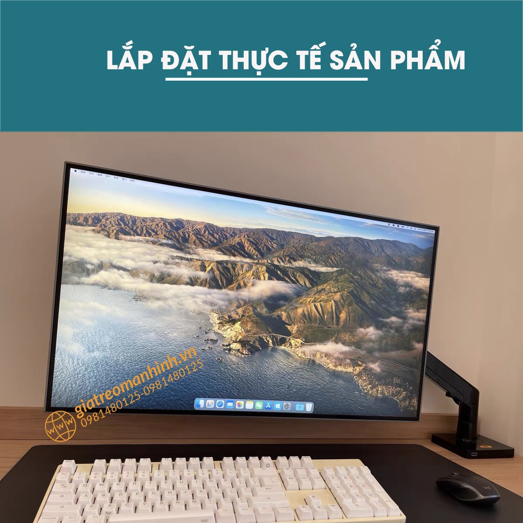 Giá Treo Màn Hình NB-G40 - Hỗ Trợ Treo Màn 22-40 Inch - Tải Trọng 15Kg / Model Mới 2022
