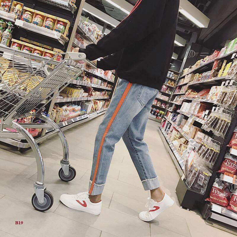 Quần Jeans Baggy Thời Trang Unisex - Q19