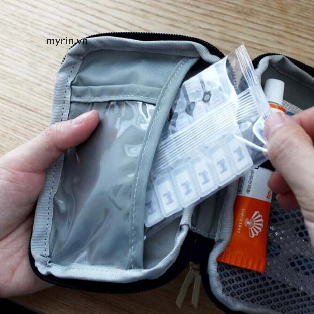 Túi Đựng Dụng Cụ Sơ Cứu Khẩn Cấp Tiện Lợi Cho Du Lịch