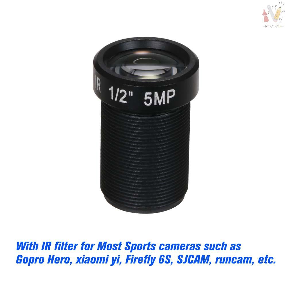 Ống Kính Máy Ảnh Hd 5.0 Megapixel 25mm Ir M12 Mount Cctv Mtv Lens 1 / 2