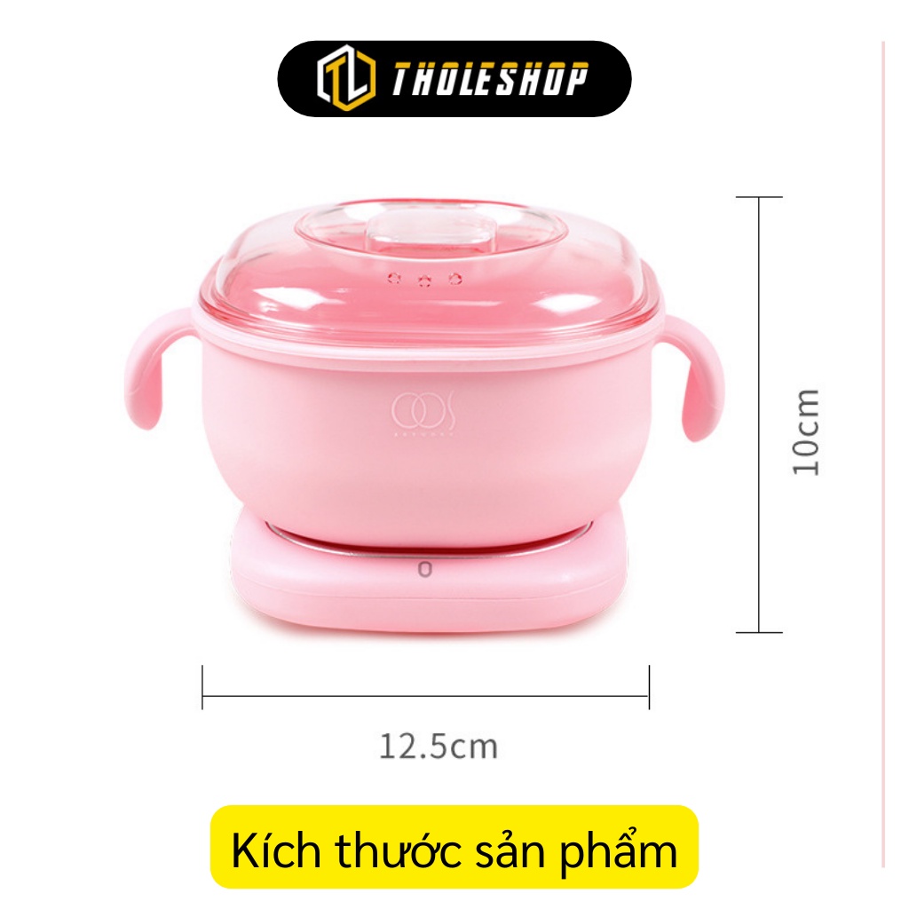 Bộ Nồi Nấu Sáp Silicon Kèm Đế Chống Dính Gấp Gọn Mang Đi - Nồi Đun Sáp Waxing Cao Cấp 1028