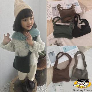 Túi xách đan len thời trang cho bé gái