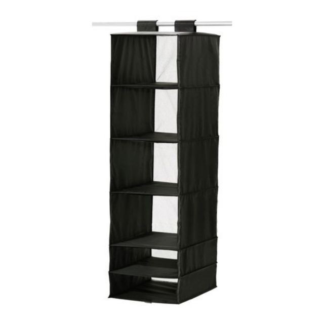 Tủ treo quần áo 6 ngăn IKEA SKUBB ( có 2 màu - Đen + Hồng)