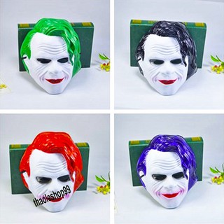 Mặt Nạ Joker - Mặt nạ chú hề - Mặt nạ choker hóa trang halloween (4 màu)