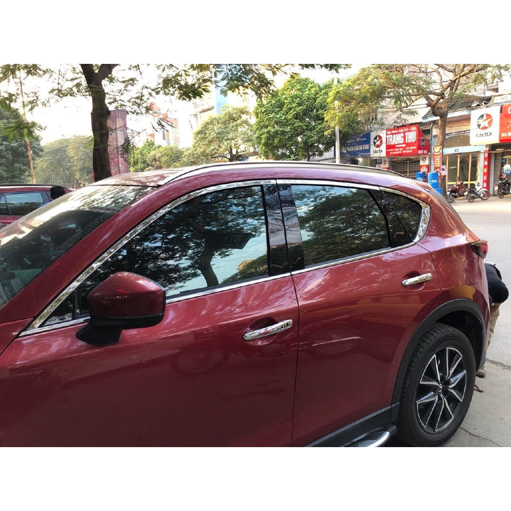 Viền cong kính Mazda CX5 2018-2022 - chất liệu innox cao cấp