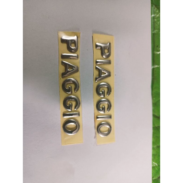 Bộ chữ nổi Piaggio nhập thái new