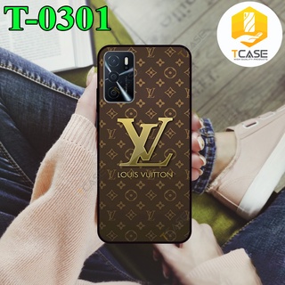 Ốp lưng nhám chống sốc dành cho Oppo A16 4G  in hình họa tiết LV thời trang
