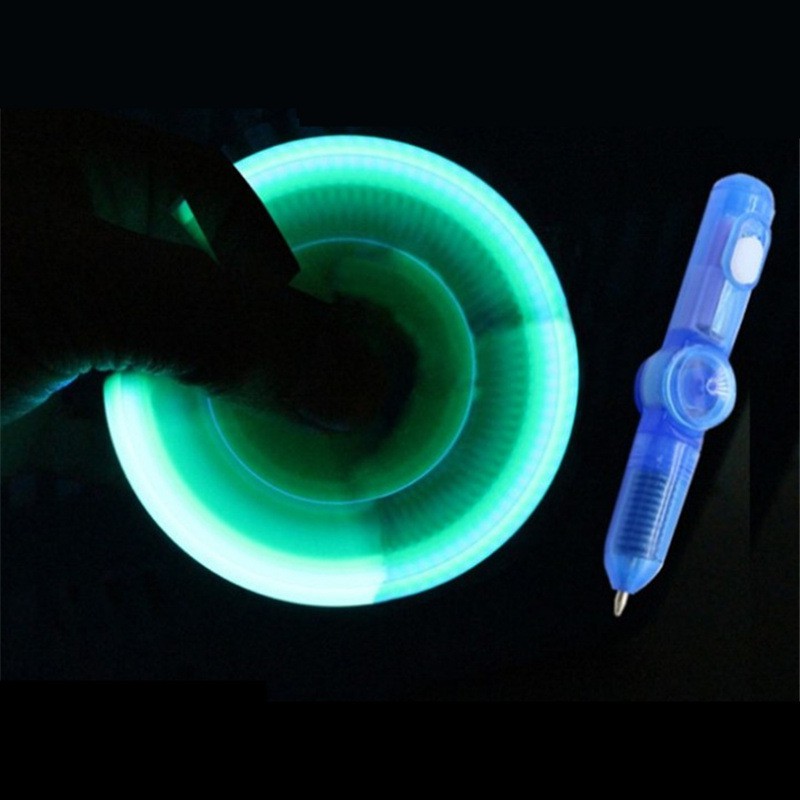 Bút bi quay có đèn led độc đáo thú vị dành cho học sinh
