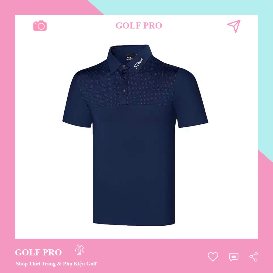 Áo thể thao golf nam cộc tay thời trang cao cấp GOLF PRO AN025