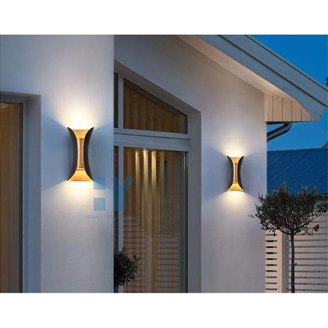 Đèn trang trí hắt tường phòng khách phòng ngủ sân vườn ngoài trời chống nước phong cách hiện đại