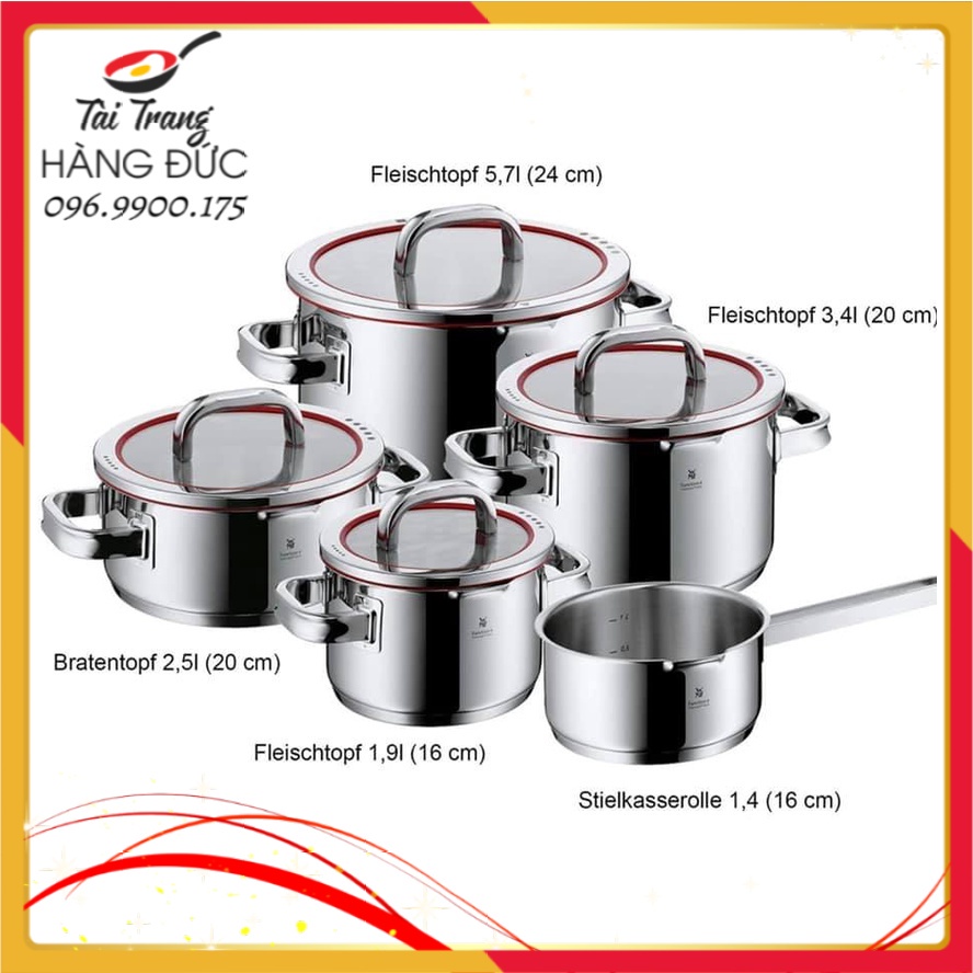 Tách set bộ nồi 5 món WMF Function 4