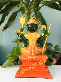 Tượng phật tứ diện cao 27 cm ( 3 màu )