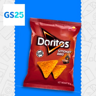 E voucher gs25 1 gói doritos snack vị bbq 65g