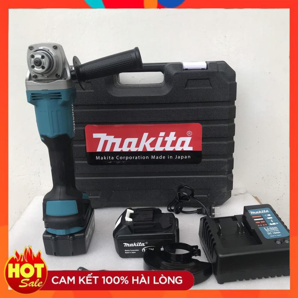 [Hàng Xịn] Máy mài pin Makta 118V sử dụng đá mài đá cắt 100