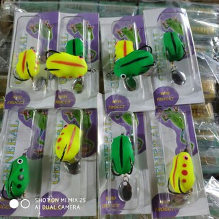 [fishinghanoi] Nhái hơi Mini flog chuyên câu lure [chất lượng]